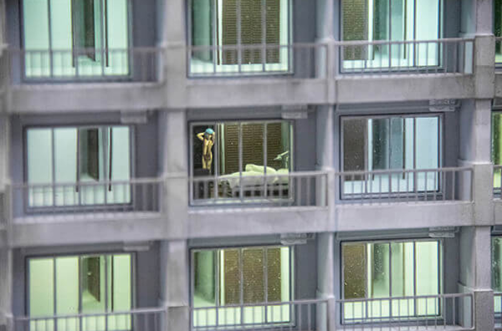 evangelion TOKYOIII SMALL WORLDS Miniature Museum one of the