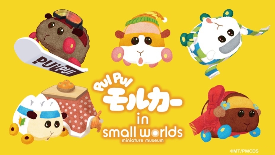 ダブルでかわいい！】スモールワールズで『PUI PUI モルカー』見いつけ